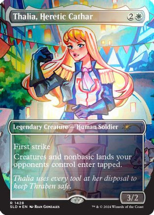 Thalia, Heretic Cathar (Rainbow Foil) [Secret Lair Drop Series] Foil