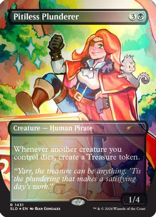 Pitiless Plunderer (Rainbow Foil) [Secret Lair Drop Series] Foil