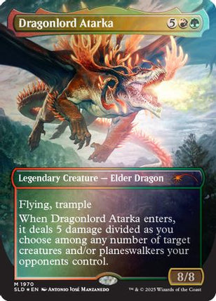 Dragonlord Atarka (Rainbow Foil) [Secret Lair Drop Series] Foil