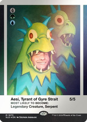 Aesi, Tyrant of Gyre Strait (Rainbow Foil) [Secret Lair Drop Series] Foil