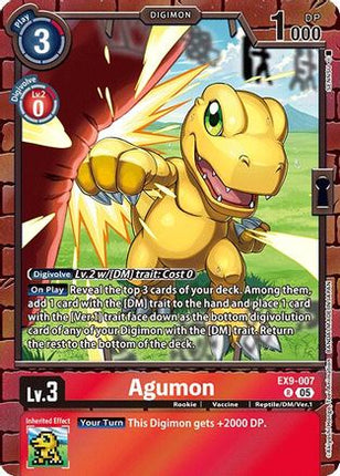 Agumon [EX9-007] [Versus Monsters] Foil