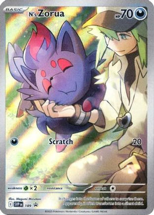 N's Zorua - 189 - 189/null [SV: Scarlet & Violet Promo Cards] Holofoil