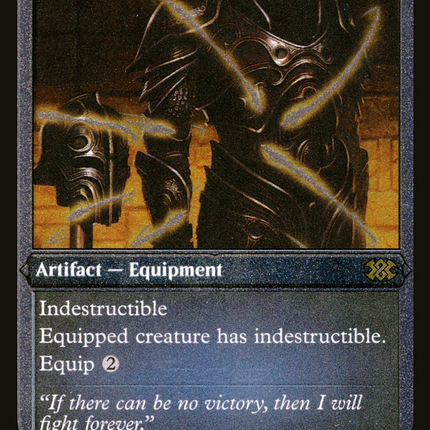 Darksteel Plate [Double Masters 2022] Etched Foil