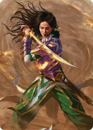 Descendant of Storms Art Card (2/54) [Art Series: Tarkir: Dragonstorm]