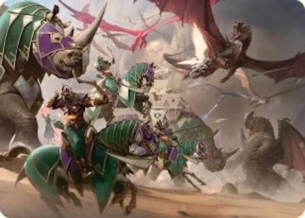 United Battlefront Art Card (5/54) [Art Series: Tarkir: Dragonstorm]