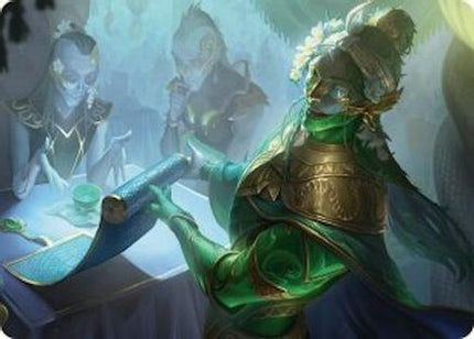 Sibsig Appraiser Art Card (8/54) [Art Series: Tarkir: Dragonstorm]