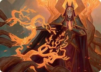 Abzan Devotee Art Card (10/54) [Art Series: Tarkir: Dragonstorm]