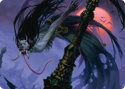 Qarsi Revenant Art Card (12/54) [Art Series: Tarkir: Dragonstorm]