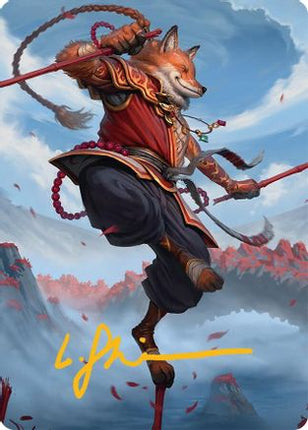 Equilibrium Adept Art Card (16/54) (Gold-Stamped Signature) [Art Series: Tarkir: Dragonstorm]