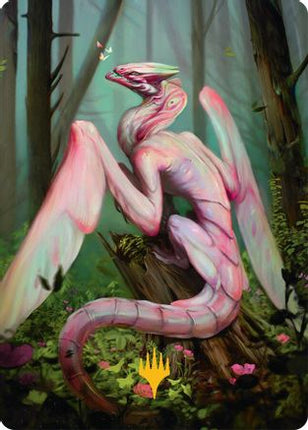 Bloomvine Regent Art Card (46/54) (Gold-Stamped) [Art Series: Tarkir: Dragonstorm]