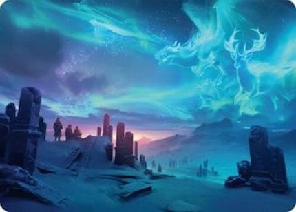 Auroral Procession Art Card (20/54) [Art Series: Tarkir: Dragonstorm]