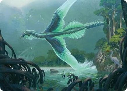 Teval, Arbiter of Virtue Art Card (26/54) [Art Series: Tarkir: Dragonstorm]