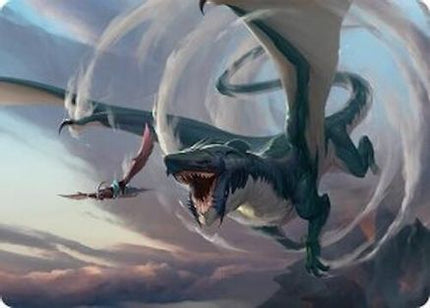 Whirlwing Stormbrood Art Card (27/54) [Art Series: Tarkir: Dragonstorm]