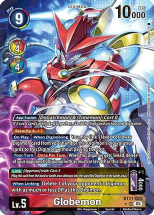 Globemon (Alternate Art) [BT21-023] [World Convergence]