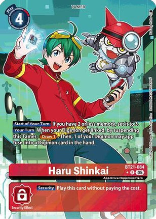 Haru Shinkai (Alternate Art) [BT21-084] [World Convergence] Foil