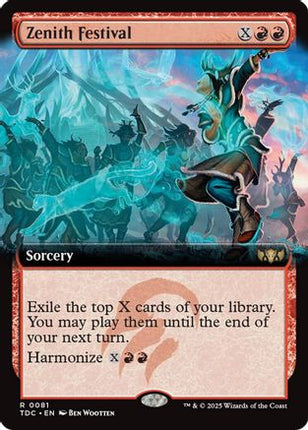 Zenith Festival (Extended Art) [Commander: Tarkir: Dragonstorm]