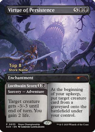 Virtue of Persistence (Top 8) [Game Day & Store Championship Promos]