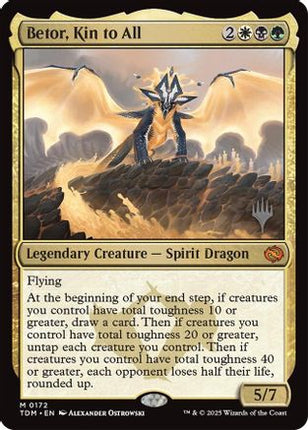 Betor, Kin to All [Promo Pack: Tarkir: Dragonstorm] Foil