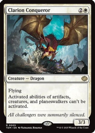 Clarion Conqueror [Promo Pack: Tarkir: Dragonstorm]