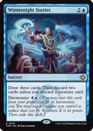 Winternight Stories [Promo Pack: Tarkir: Dragonstorm] Foil