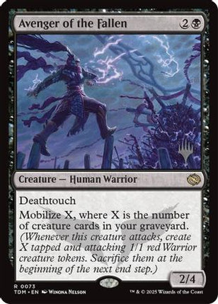 Avenger of the Fallen [Promo Pack: Tarkir: Dragonstorm]