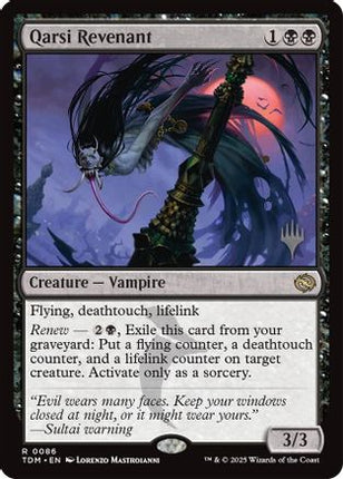 Qarsi Revenant [Promo Pack: Tarkir: Dragonstorm]