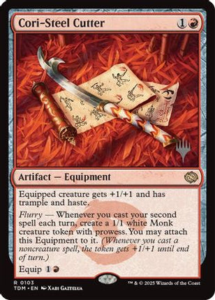 Cori-Steel Cutter [Promo Pack: Tarkir: Dragonstorm]