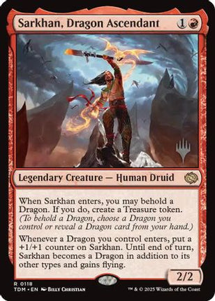 Sarkhan, Dragon Ascendant [Promo Pack: Tarkir: Dragonstorm]