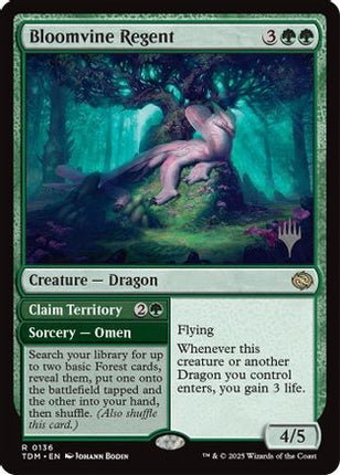 Bloomvine Regent [Promo Pack: Tarkir: Dragonstorm] Foil