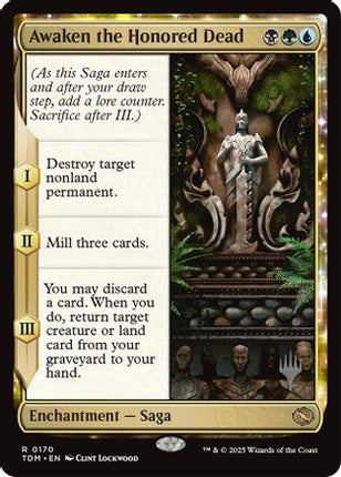 Awaken the Honored Dead [Promo Pack: Tarkir: Dragonstorm]