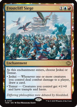 Frostcliff Siege [Promo Pack: Tarkir: Dragonstorm] Foil