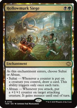 Hollowmurk Siege [Promo Pack: Tarkir: Dragonstorm]