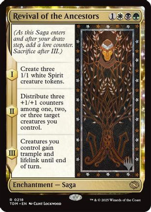 Revival of the Ancestors [Promo Pack: Tarkir: Dragonstorm]