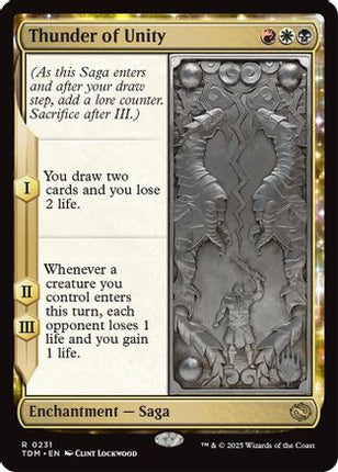 Thunder of Unity [Promo Pack: Tarkir: Dragonstorm]