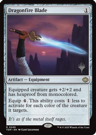 Dragonfire Blade [Promo Pack: Tarkir: Dragonstorm]