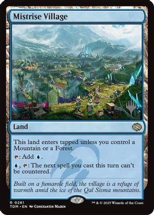 Mistrise Village [Promo Pack: Tarkir: Dragonstorm]