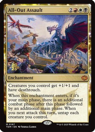 All-Out Assault [Prerelease Cards] Foil