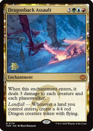 Dragonback Assault [Prerelease Cards]