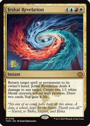 Jeskai Revelation [Prerelease Cards] Foil