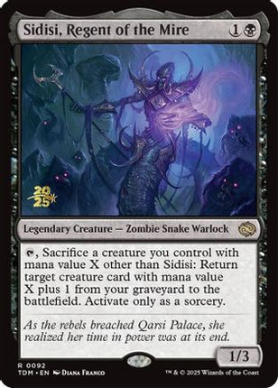 Sidisi, Regent of the Mire [Prerelease Cards] Foil