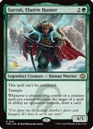 Surrak, Elusive Hunter [Prerelease Cards] Foil