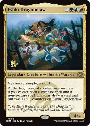 Eshki Dragonclaw [Prerelease Cards] Foil
