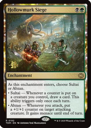 Hollowmurk Siege [Prerelease Cards] Foil