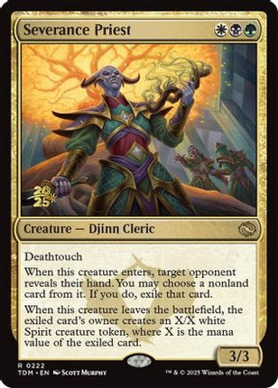 Severance Priest [Prerelease Cards] Foil