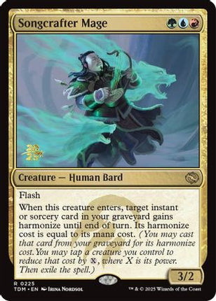 Songcrafter Mage [Prerelease Cards] Foil