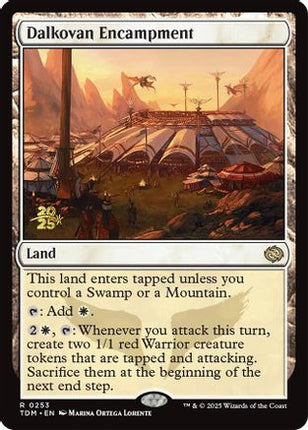 Dalkovan Encampment [Prerelease Cards] Foil