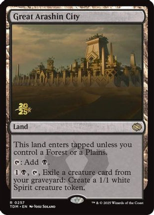Great Arashin City [Prerelease Cards] Foil