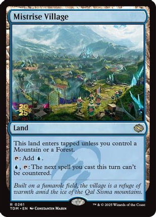 Mistrise Village [Prerelease Cards] Foil