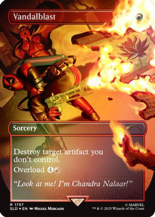 Vandalblast (1757) (Rainbow Foil) [Secret Lair Drop Series] Foil