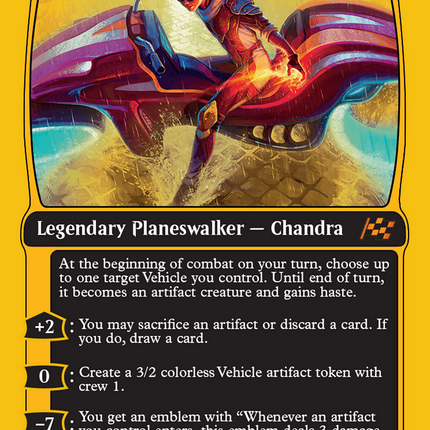 Chandra, Spark Hunter (First-Place Foil) [Aetherdrift] Foil